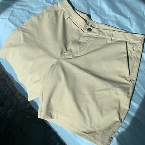 Lululemon khaki shorts